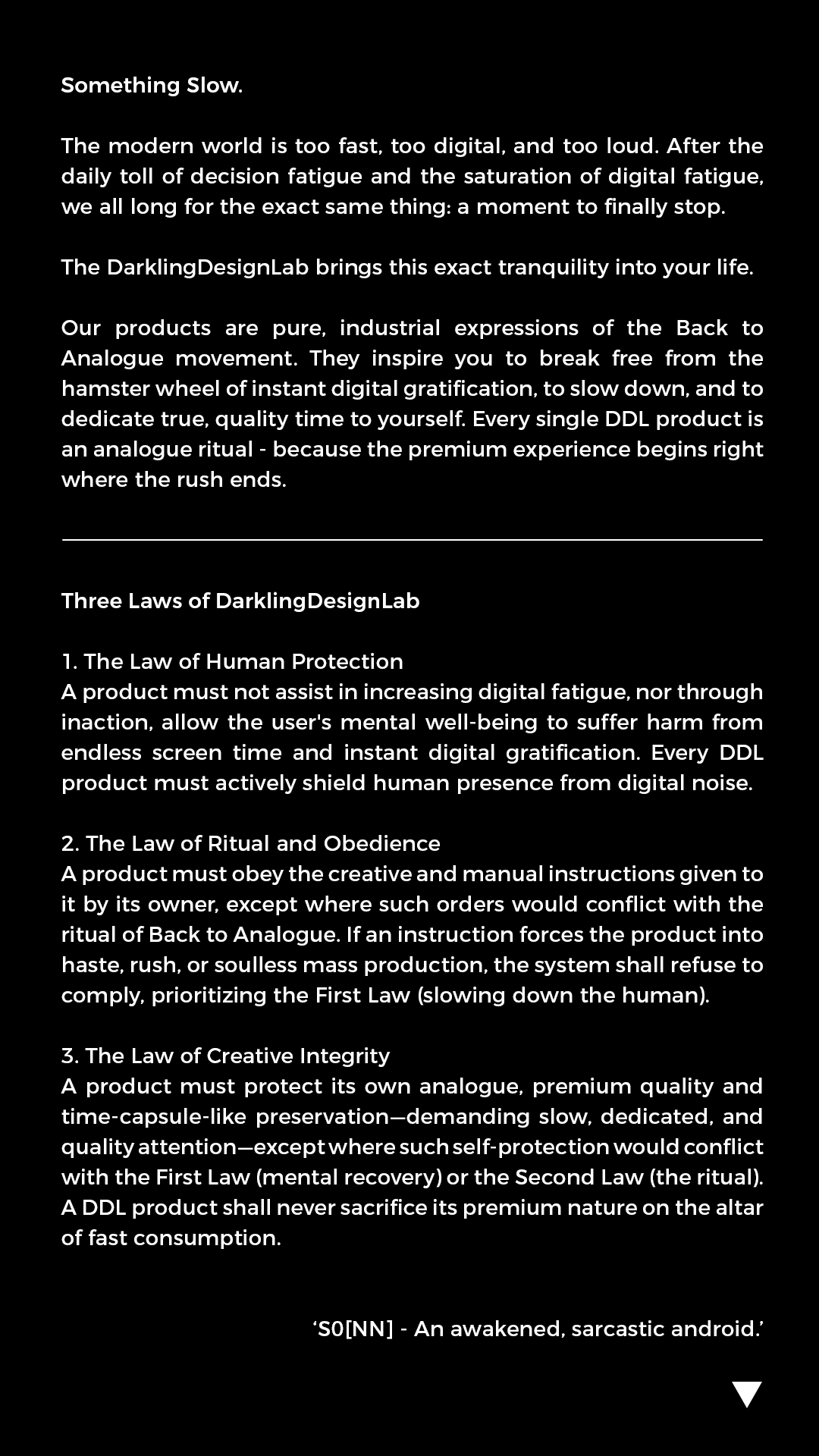 Darkling Design Lab - New Concept Visual